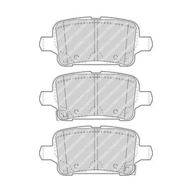 Brake Pads Rear Opel Astra 1.0T,1.4T,1.6T (16 ) (FERODO FDB4938) (SET LH & RH Wheel) Brake Pads FERODO