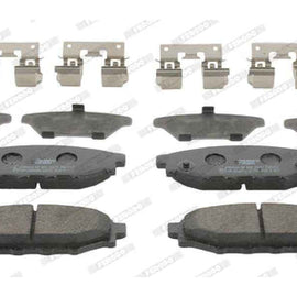 Brake Pads Rear Subaru Forester (97 15) Impreza (07 10) Legacy (04 14) Outback (04 14) (FERODO FDB1947) (SET LH & RH Wheel) Brake Pads FERODO