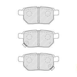 Brake Pads Rear Toyota Yaris 1.8 (08 09) (FERODO FDB4042) (SET LH & RH Wheel) Brake Pads FERODO